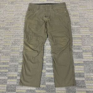 KUHL Revolvr Pants Mens 35x30 Gray Vintage Patina Dye 5 Pocket Hiking Outdoor